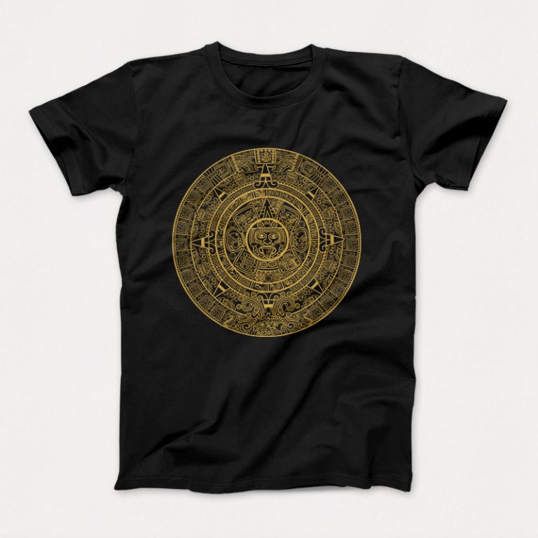 Download Maya Aztec Calendar Graphic T Shirt Design Buy T Shirt Designs