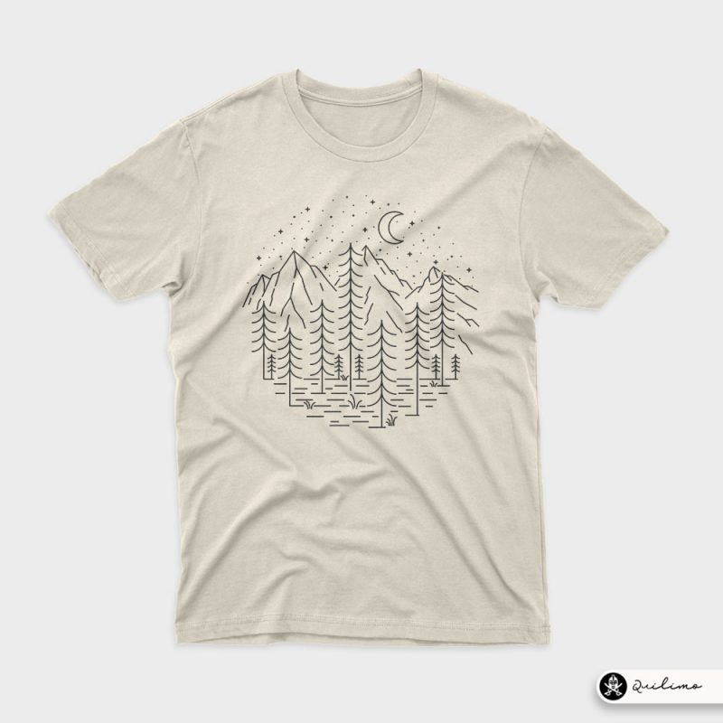 Trees commercial use t-shirt design - Buy t-shirt designs