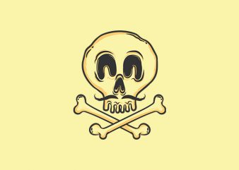 Skull Funny Skull t shirt design for sale