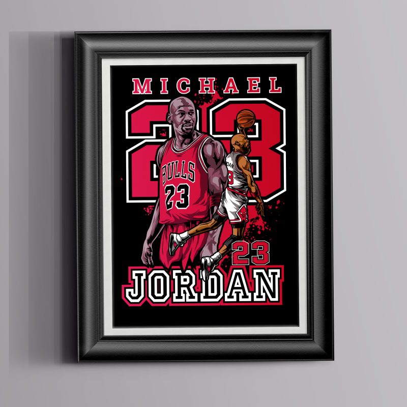 Download Michael Jordan Shirt illustration t-shirt design png - Buy ...