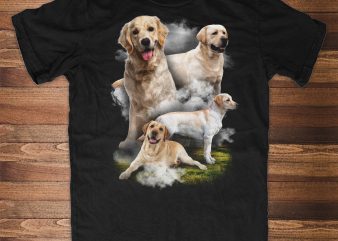 Labrador Retriever Dog t shirt design for sale