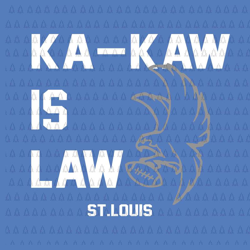 St. Saint Louis Battlehawks Football Ka Kaw Active T-Shirt for Sale by  kwillhoite