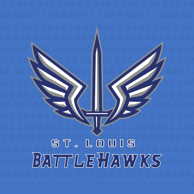 Kaw Is Law Battlehawks Embroidery, St Louis Battlehawks Embroidery,  Battlehawks Football Embroidery, Embroidery Design File