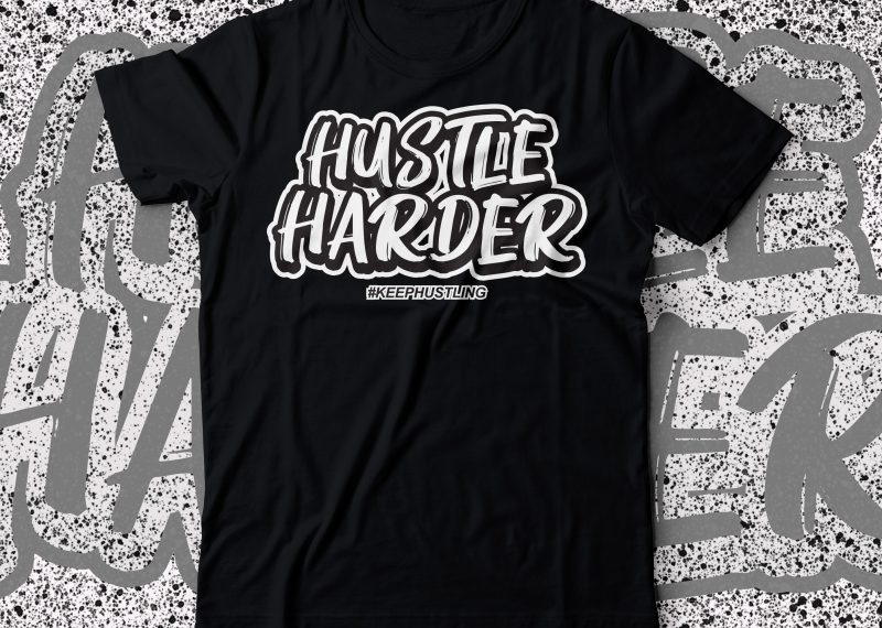 hustle word cloud design t shirt design, hustling design