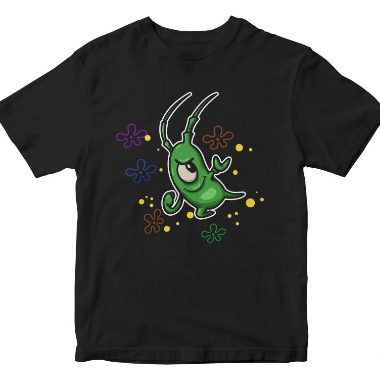 plankton cartoon spongebob film t-shirt design png - Buy t-shirt designs