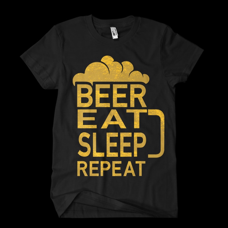 cool beer bundle commercial use t shirt designs