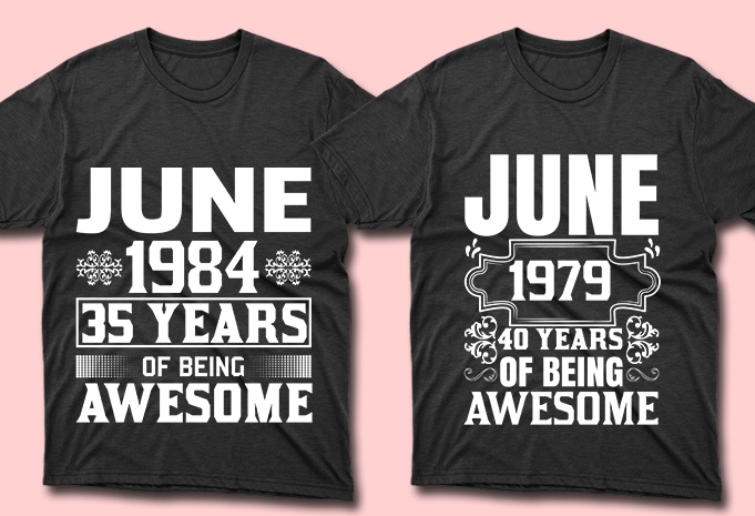 50 Editable Vintage Birth Day/Age Tshirt Designs Bundle ,t-shirt design png,buy t shirt design artwork, graphic t-shirt design,print ready t shirt design,commercial use t-shirt design,buy