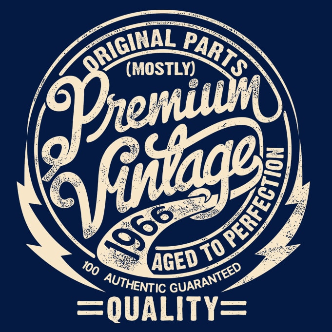 Premium vintage. T Shirt Retro Design. Vintage t Shirt.