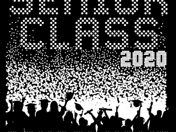 Senior class 2020 (b) buy t shirt design for commercial use