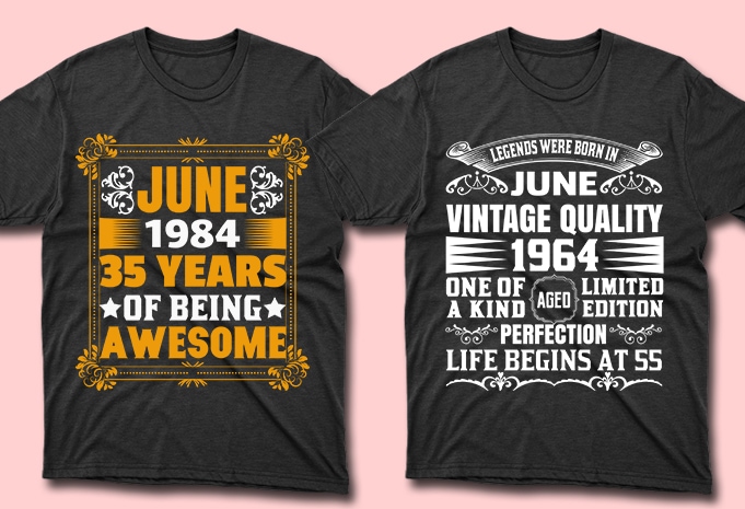 50 Editable Vintage Birth Day/Age Tshirt Designs Bundle ,t-shirt design png,buy t shirt design artwork, graphic t-shirt design,print ready t shirt design,commercial use t-shirt design,buy