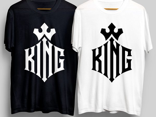 king t shirt design