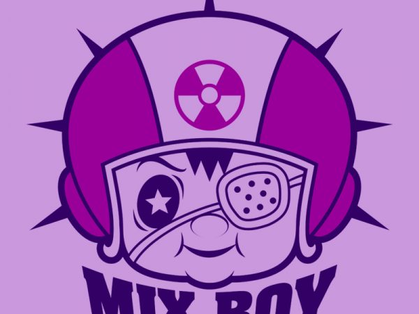 Mix boy t-shirt design for sale