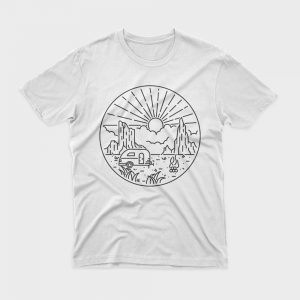 Van Desert t-shirt design png - Buy t-shirt designs