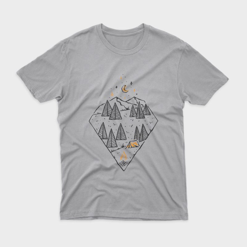 Enjoy Place graphic t-shirt design