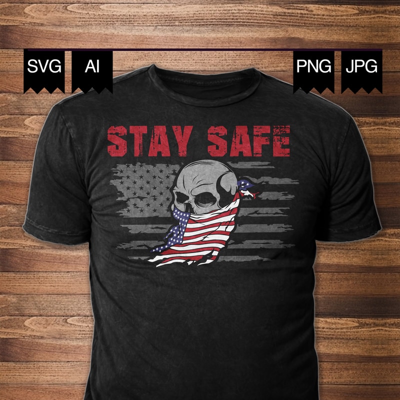 safe t shirt logo