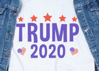 Trump 2020 SVG – America – t shirt design for purchase