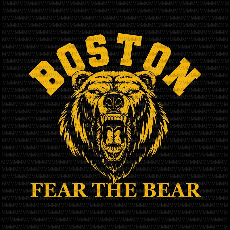 Boston Bruins Hometown Black Fear The Bear T-Shirt Gift For Fans Hockey