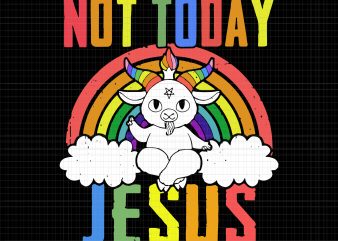 Unicorn not today jesus svg, Unicorn not today jesus png, Unicorn not today jesus, Not today jesus unicorn svg, Not today Jesus Unicorn, Unicorn svg, t shirt vector graphic