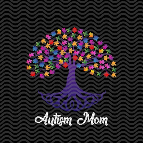 Download Autism mom, tree autism, autism awareness, mother's day EPS SVG PNG DXF digital download buy t ...