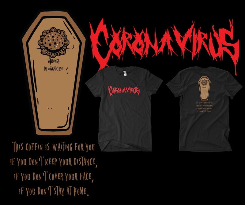 Death Metal Shirts Design