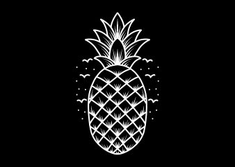 pineapple tshirt design