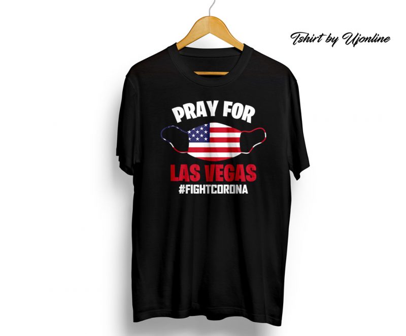 Pray for las Vegas Fight Corona Virus buy t shirt design