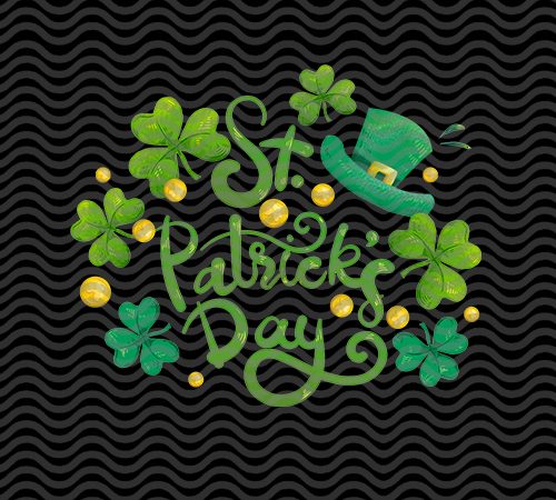 Happy st.patrick’s day, lucky, eps svg png dxf digital download t shirt design for download