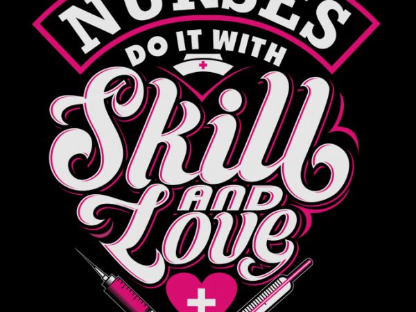 Nurse t-shirt 5 t shirt design for download