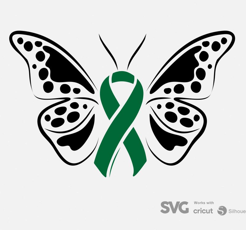 Download Brain Free Svg - Brain Injury Awareness Butterfly Svg ...