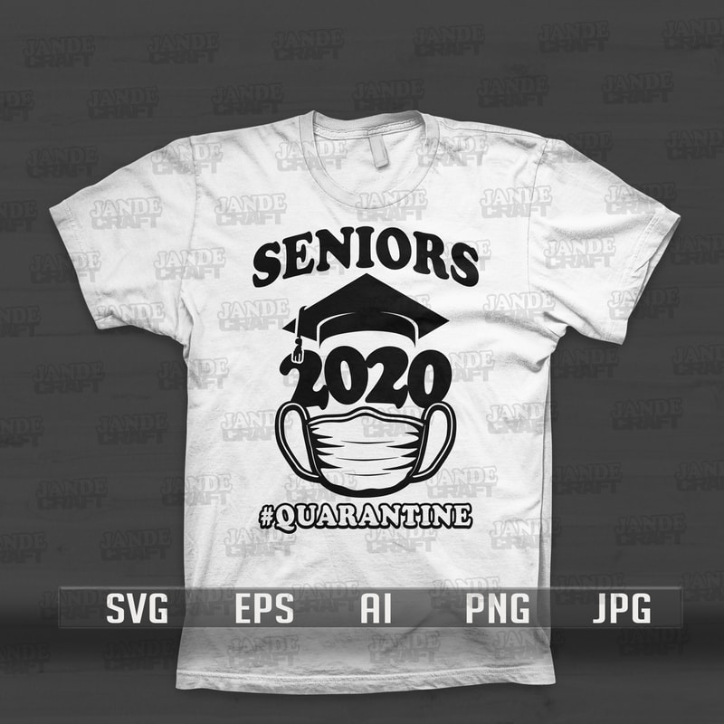 Download Seniors 2020 Quarantined - t shirt design for download