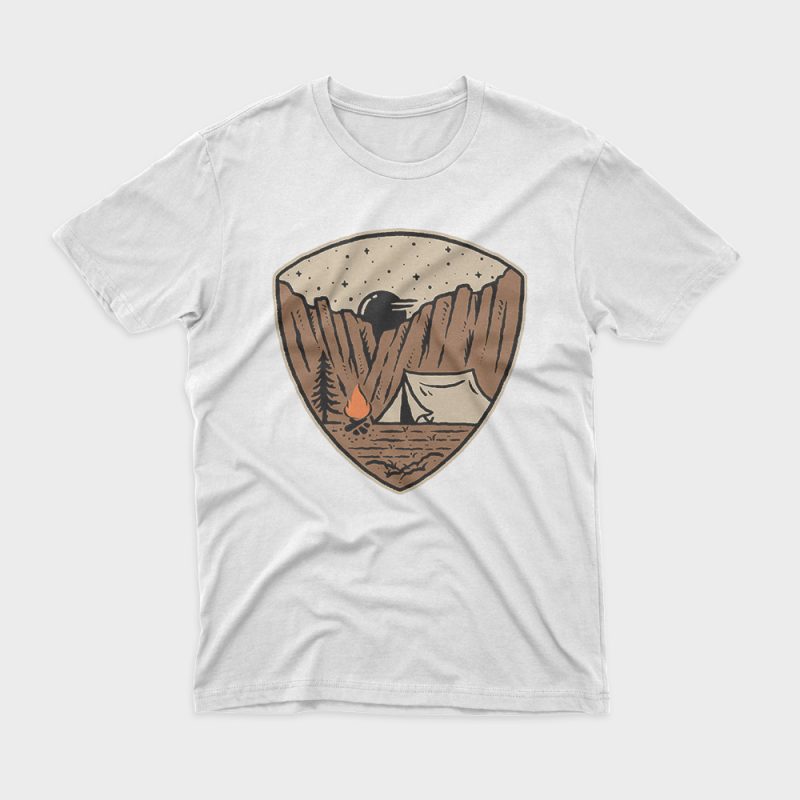 Camp Cliffs t-shirt design png