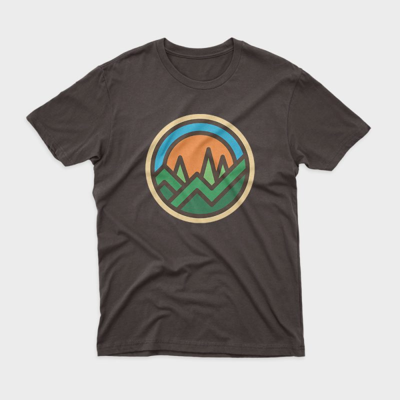 Nature Bold t shirt design to buy