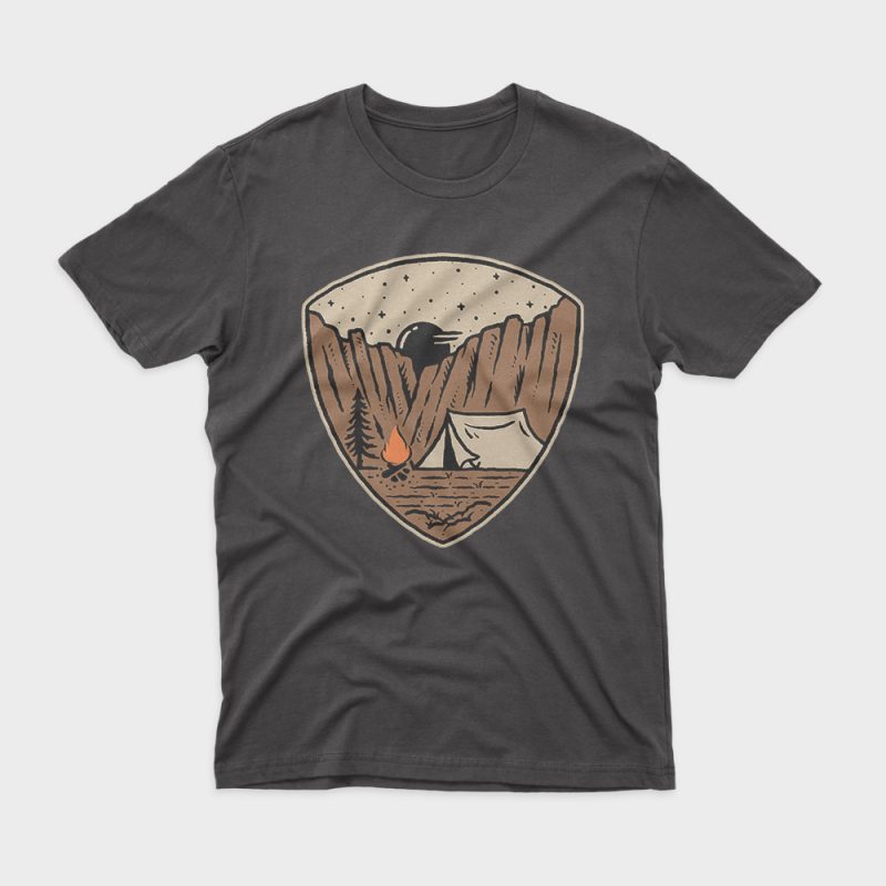 Camp Cliffs t-shirt design png