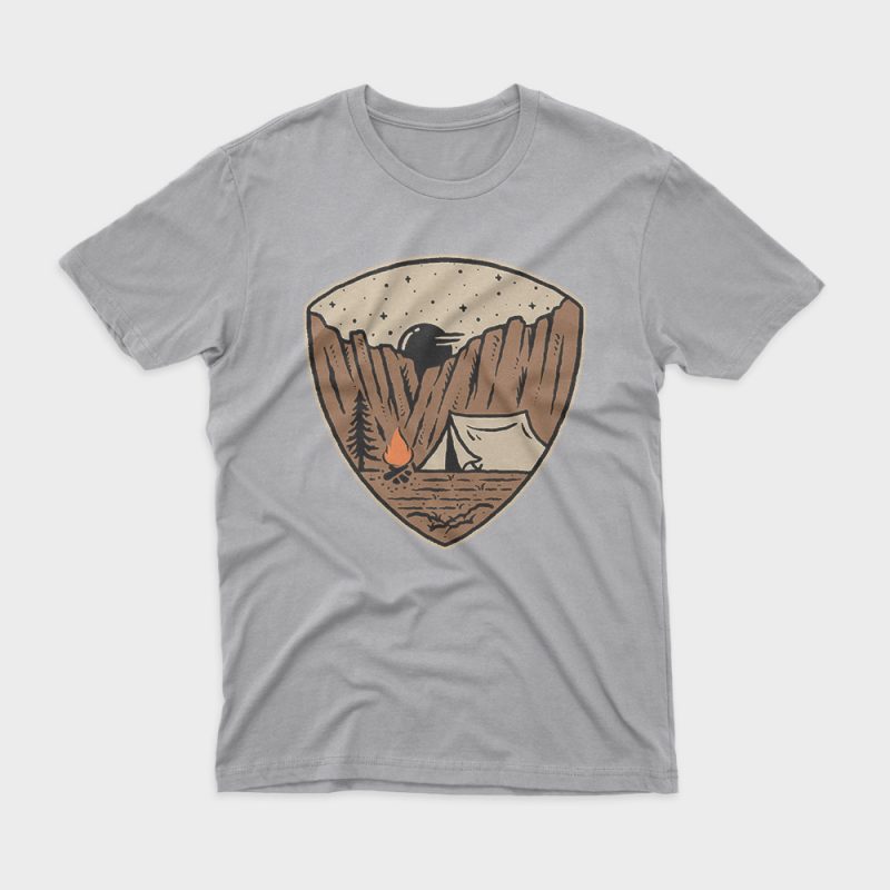 Camp Cliffs t-shirt design png