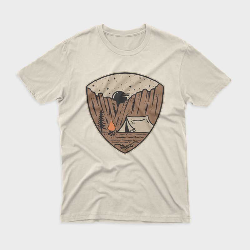 Camp Cliffs t-shirt design png