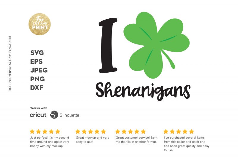 Shenanigans t shirt design to buy