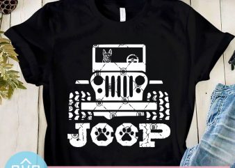 Download German Shepherd Riding On Jeep SVG, Trip SVG, Dog SVG ...