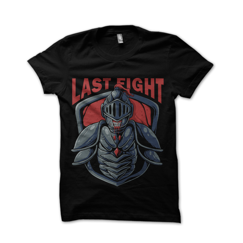 last fight design for t shirt t shirt design for printify