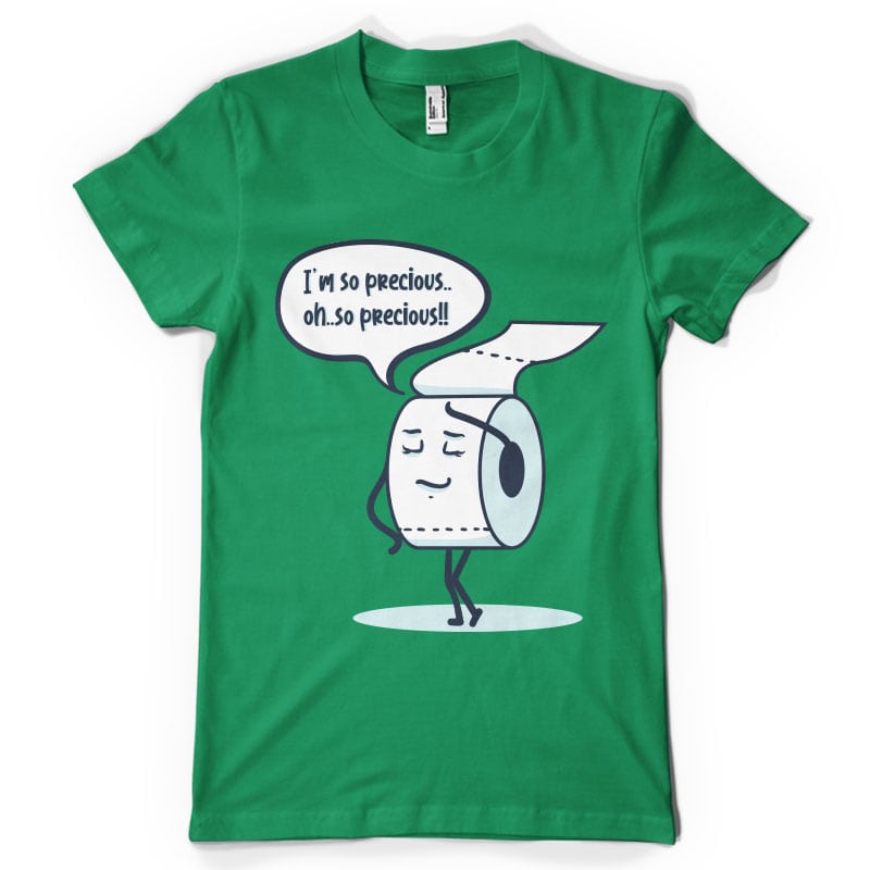 I’m so precious…oh so precious!! t-shirt design for commercial use