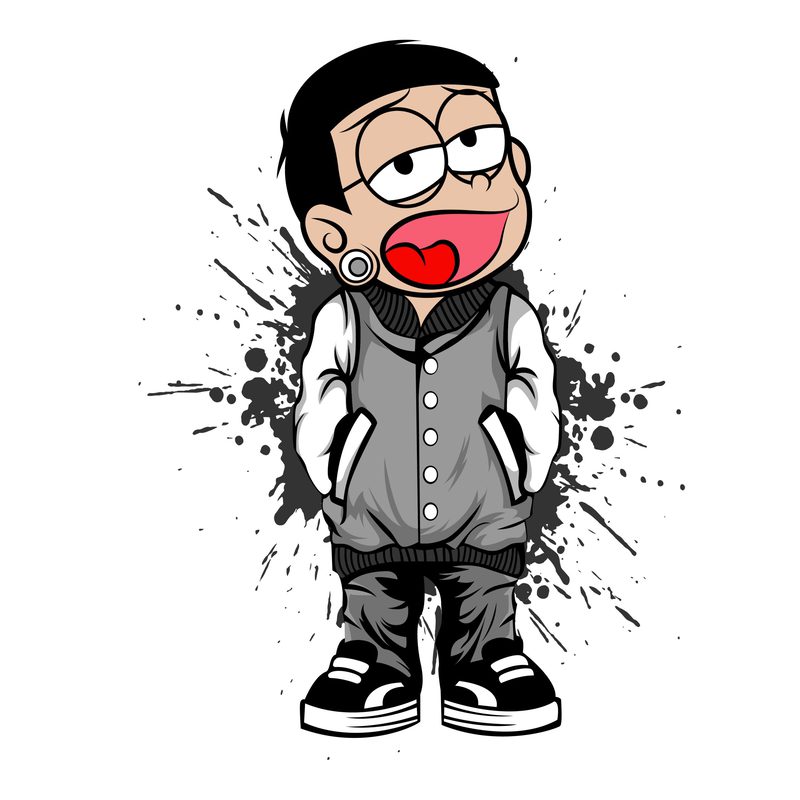 Download Nobita Cartoon Design T Shirt Design For Purchase Buy T Shirt Designs