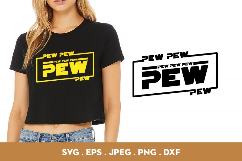 Pew Pew Pew Bundle t shirt design to buy