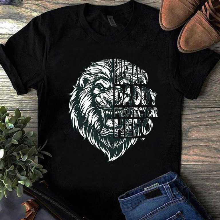 Download Husband Daddy Protector Hero Lion Svg Father S Day Svg Dad 2020 Svg T Shirt Design For Commercial Use Buy T Shirt Designs