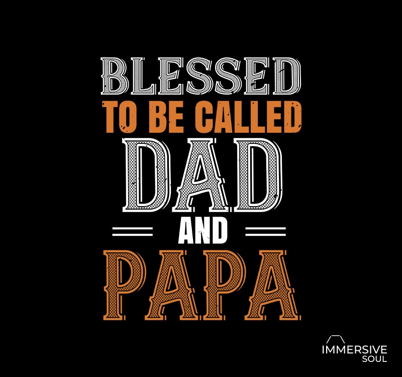 Download Blessed To Be Called Dad And Papa, Father svg,Blessed To ...