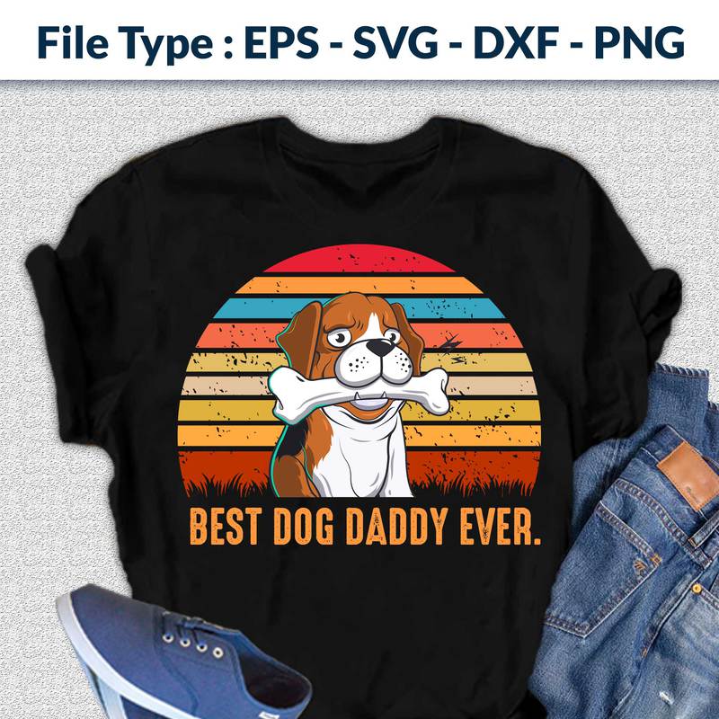 best dog dad ever tshirt