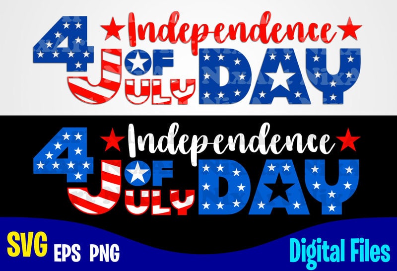 4th of July svg, 4th july, USA Flag, Stars and Stripes, Patriotic ...