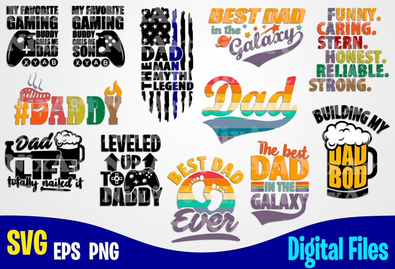 Dad Life Father's Day T shirt Design In Svg Png Cutting Printable File –  Vectortshirtdesigns