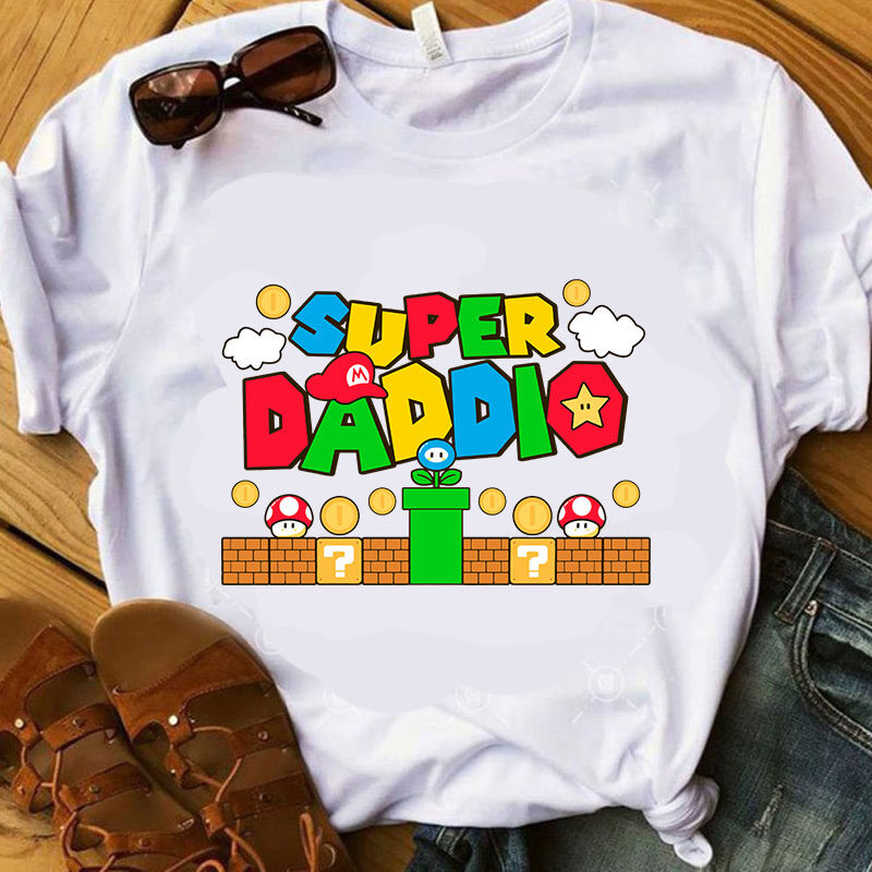 Download Supper DADDIO SVG, Game SVG, Super Mario SVG, Funny SVG ...