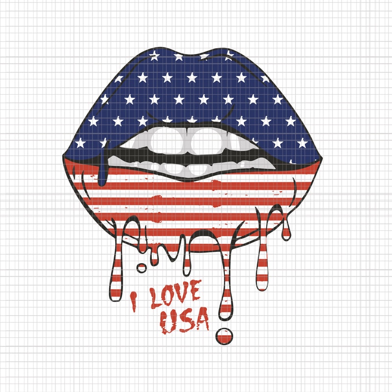 Animal Pattern Drip Lips SVG Bundle