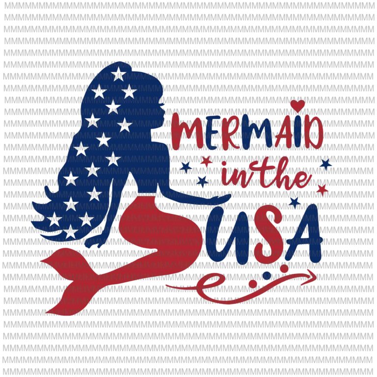 Free Free Mermaid In The Usa Svg 507 SVG PNG EPS DXF File