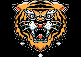 tiger t shirt design for purchase